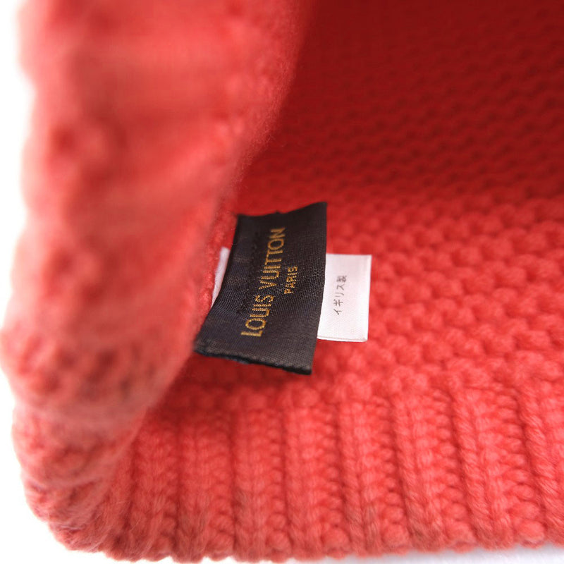 [Louis Vuitton]路易威登 
 针织帽 
 羊毛橙色男女级A级