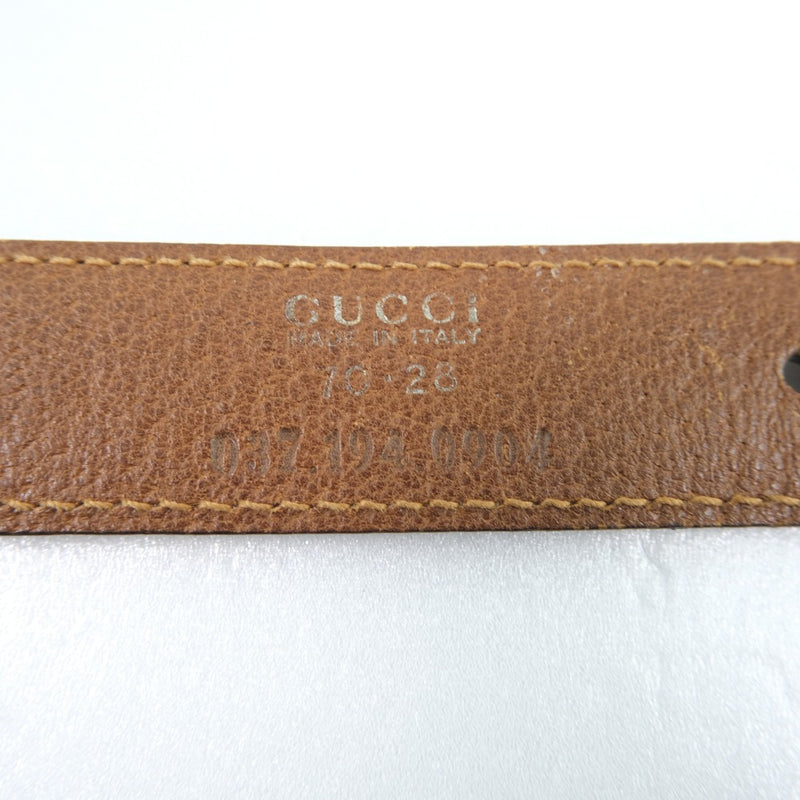 [Gucci] Gucci Bamboo Vintage 037.194.0904皮带小牛茶女士