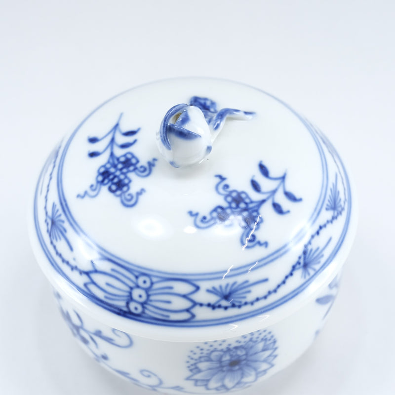[Meissen] Meissen Blue Onion Sugarpot 800101/00821 Polcelain_ Tableware S RAK