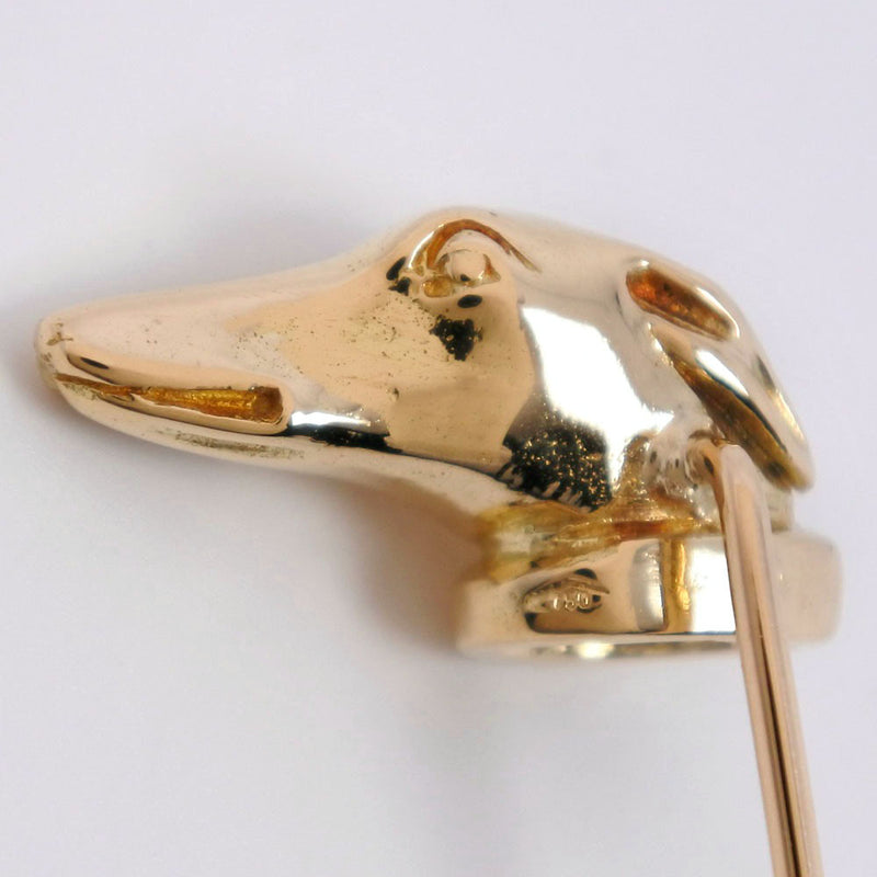 [Pomellato] Pomerat Dog Motif Brooch K18 Gold de oro amarillo Damas Brouch A-Rank