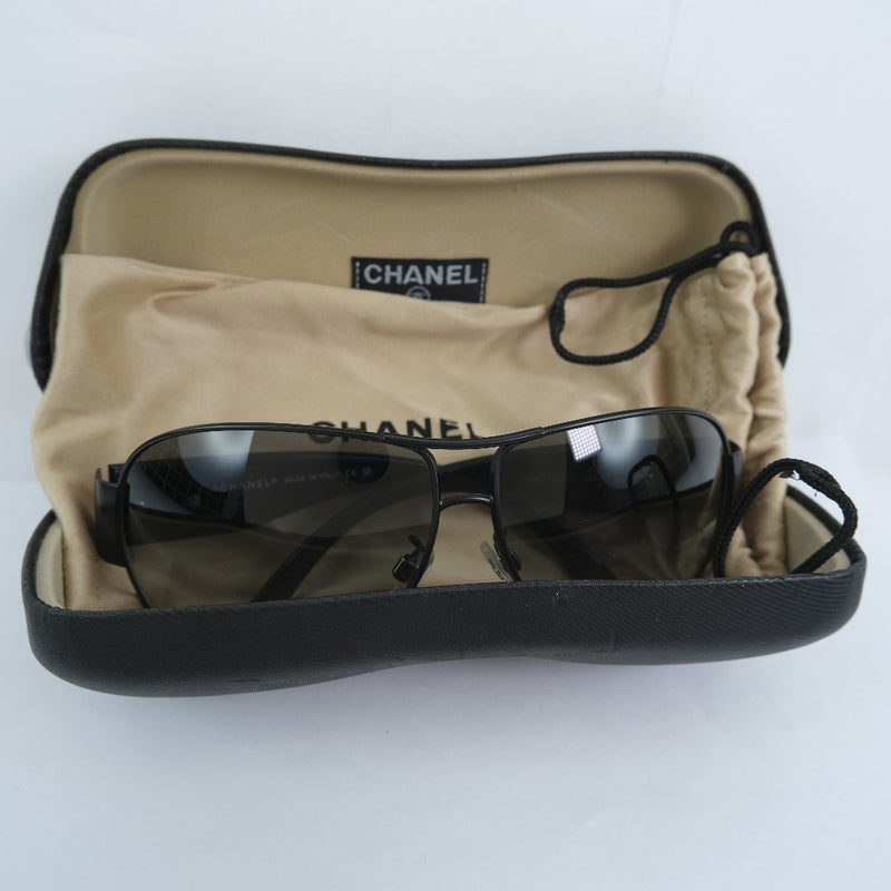 [Chanel] Chanel 
 Gafas de sol 
 4128 Mat Black 64 □ 11 125 Coco Mark grabado Unisex A Rank