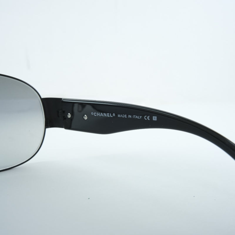 [CHANEL] Chanel 
 Cocomark sunglasses 
 4128 Mat Black 64 □ 11 125 Engraved COCO MARK Unisex A Rank
