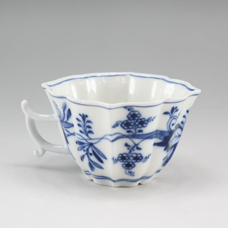 [Meissen] Meissen Antique Blue Onion Cup & Saucer x 1 식기 도자기 유니osex 테이스 탁자