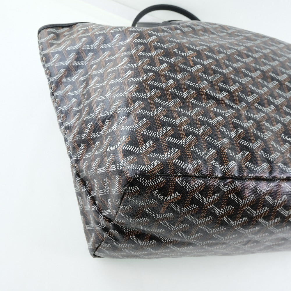 GOYARD】ゴヤール サンルイPM トートバッグ レザー×PVC 黒 ユニセックス トートバッグ A+ランク – KYOTO NISHIKINO