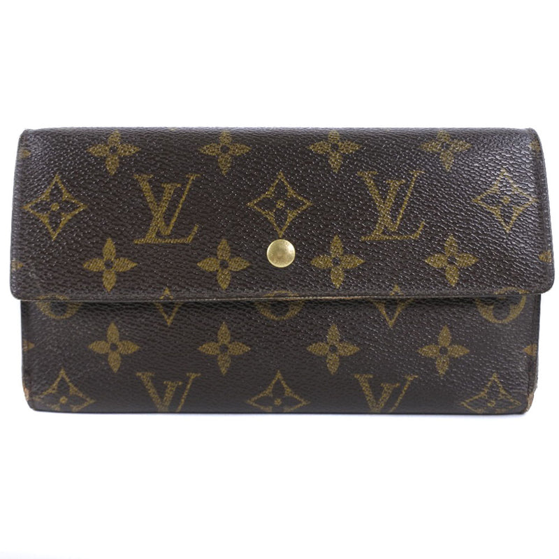 [Louis Vuitton] Louis Vuitton Portofoyille International M61217 Transal 지갑 모노그램 캔버스 유니esx 트랜스 -폴드 지갑