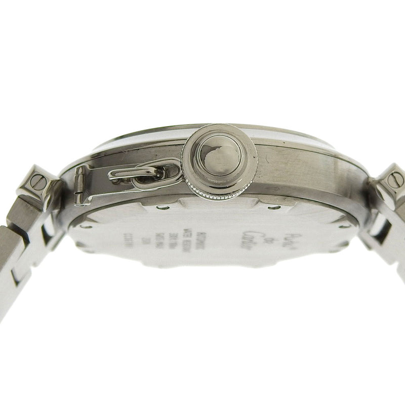[까르띠에] Cartier Pasha C 2324 W31024M7 스테인레스 스틸 자동 권선 아날로그 디스플레이 Beige Dial Watch