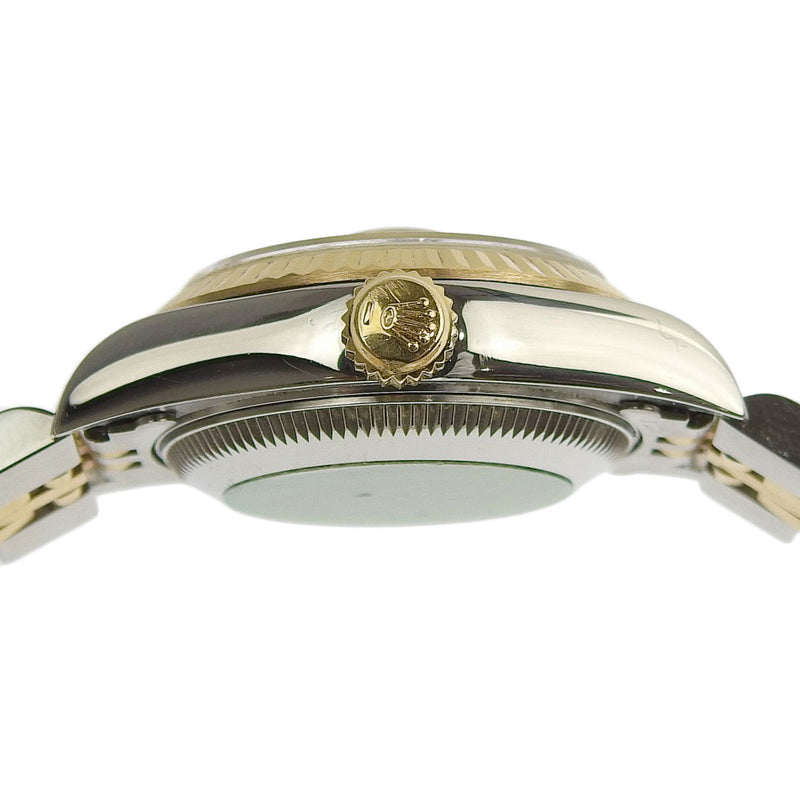 [Rolex] Rolex Date Just Oyster Oyster Petur 69173g Mira de acero inoxidable x yg Display de viento automático Damas Dial Dial reloj A-Rank