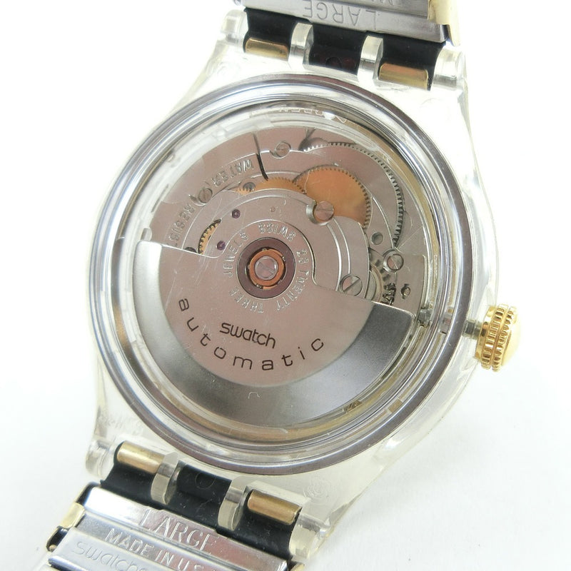 【Swatch】スウォッチ
 スケルトン 12星座 文字盤  天体 腕時計
 自動巻き メンズ スケルトン文字盤 腕時計
A-ランク