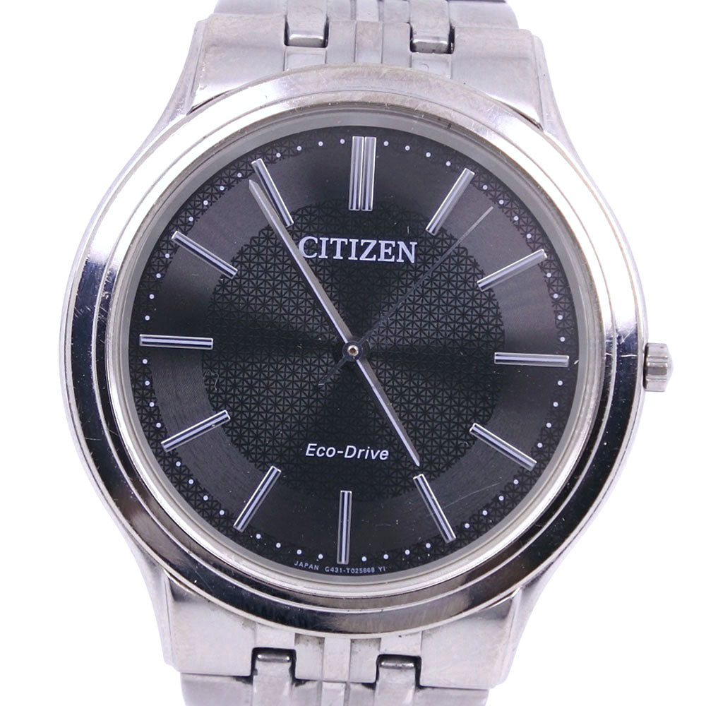 【CITIZEN】シチズン エコドライブ G431-T016774 腕時計 チタン エコドライブ アナログ表示 メンズ グレー文字盤 腕時計 –  KYOTO NISHIKINO