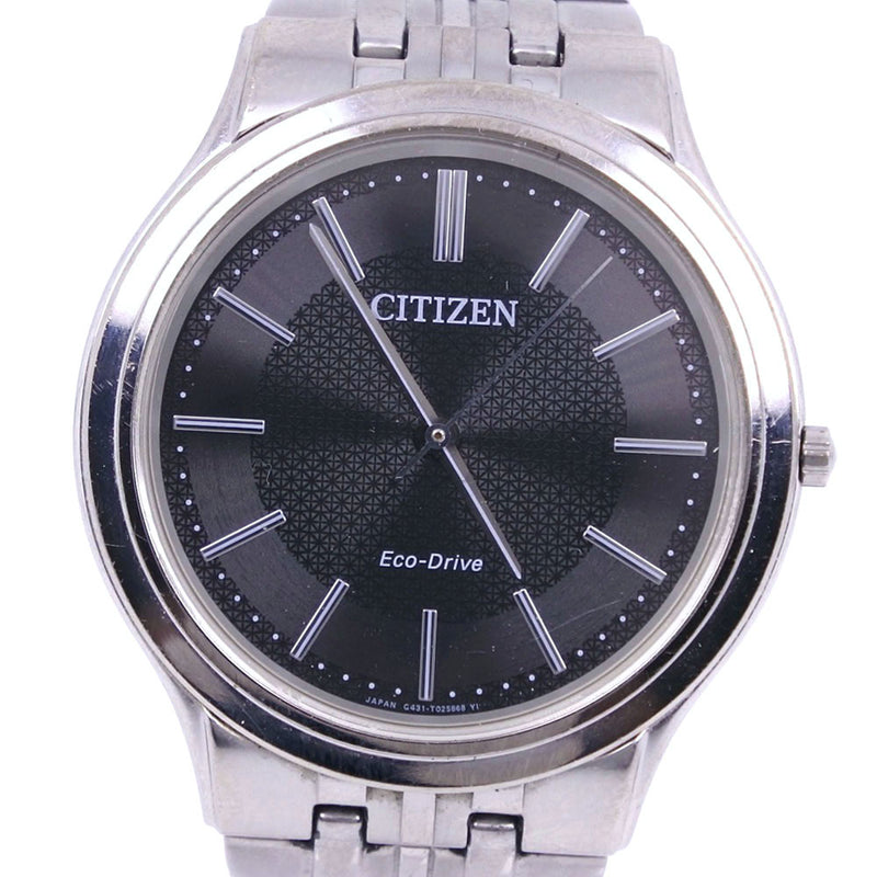 【CITIZEN】シチズン
 エコドライブ G431-T016774 腕時計
 チタン エコドライブ アナログ表示 メンズ グレー文字盤 腕時計