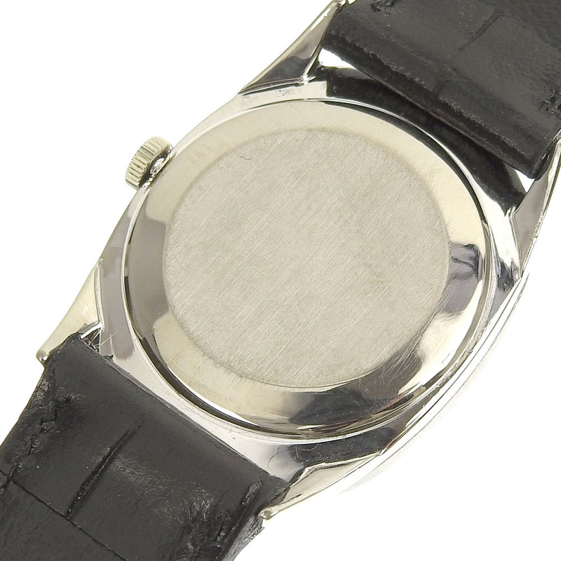 【PATEK PHILIPPE】パテックフィリップ
 ゴールデンエリプス cal.23-300 3546 腕時計
 K18ホワイトゴールド×レザー 手巻き アナログ表示 メンズ シルバー文字盤 腕時計