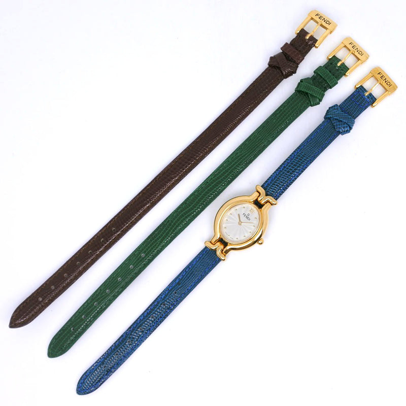 Fendi 30mm Two Tone Bracelet Watch | Neiman Marcus