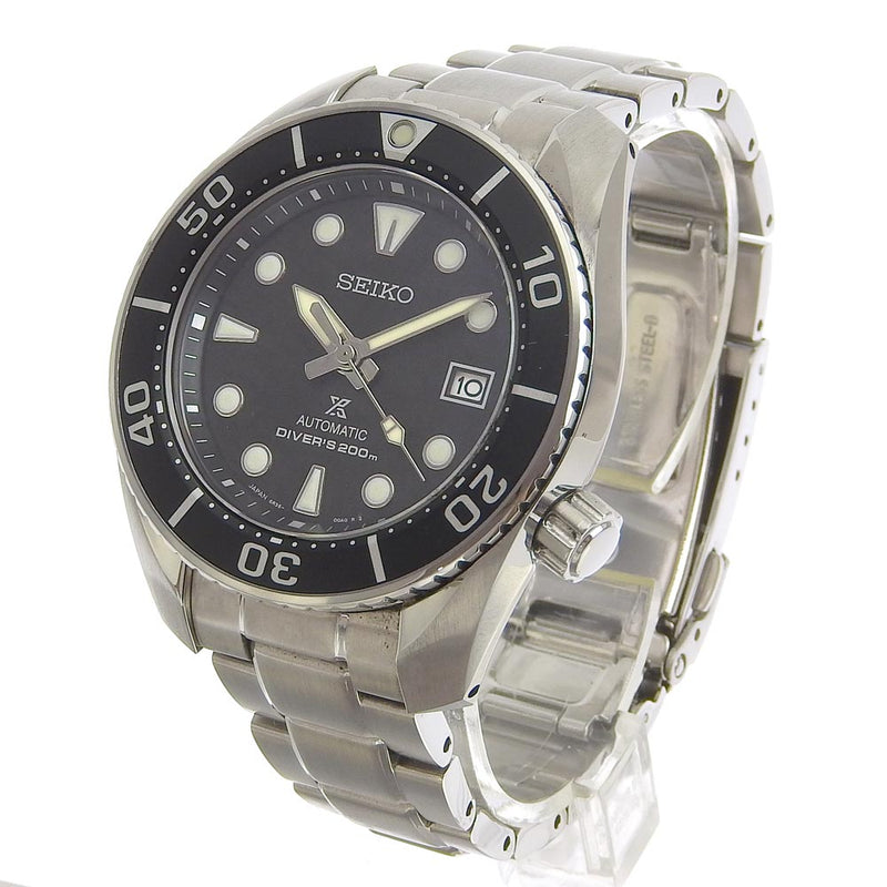 【SEIKO】セイコー
 プロスペックス ダイバーズ 6R35-00A0 SBDC083 ステンレススチール 自動巻き アナログ表示 メンズ 黒文字盤 腕時計
A-ランク