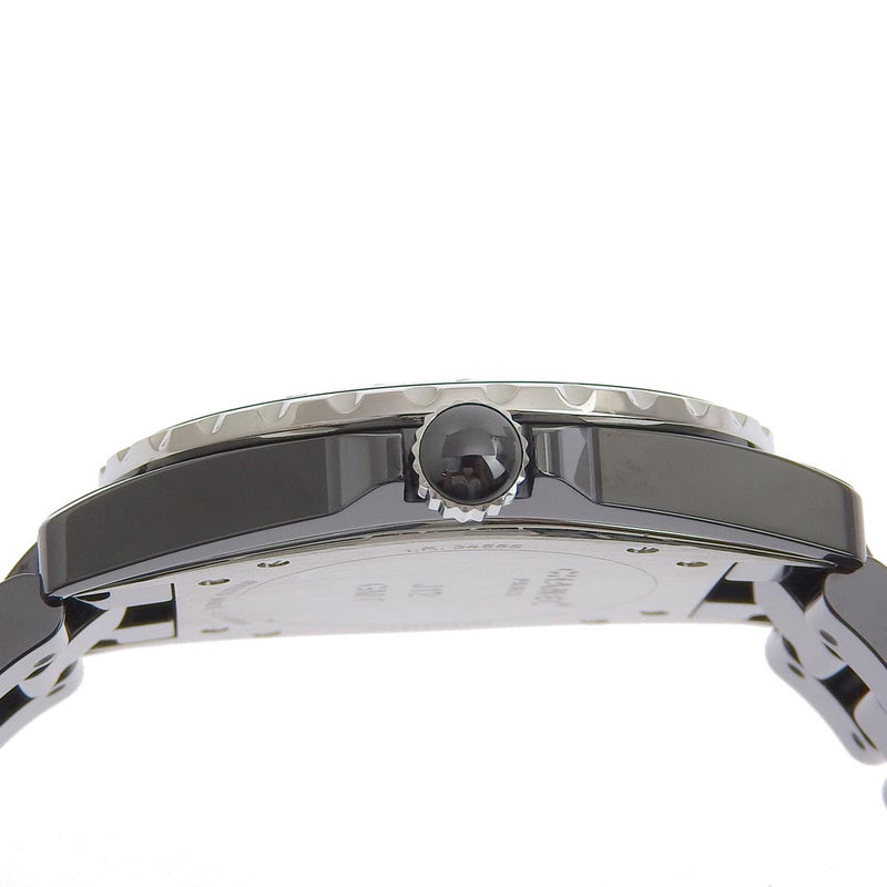【CHANEL】シャネル
 J12 GMT H2012 セラミック 黒 自動巻き アナログ表示 メンズ 黒文字盤 腕時計
Aランク