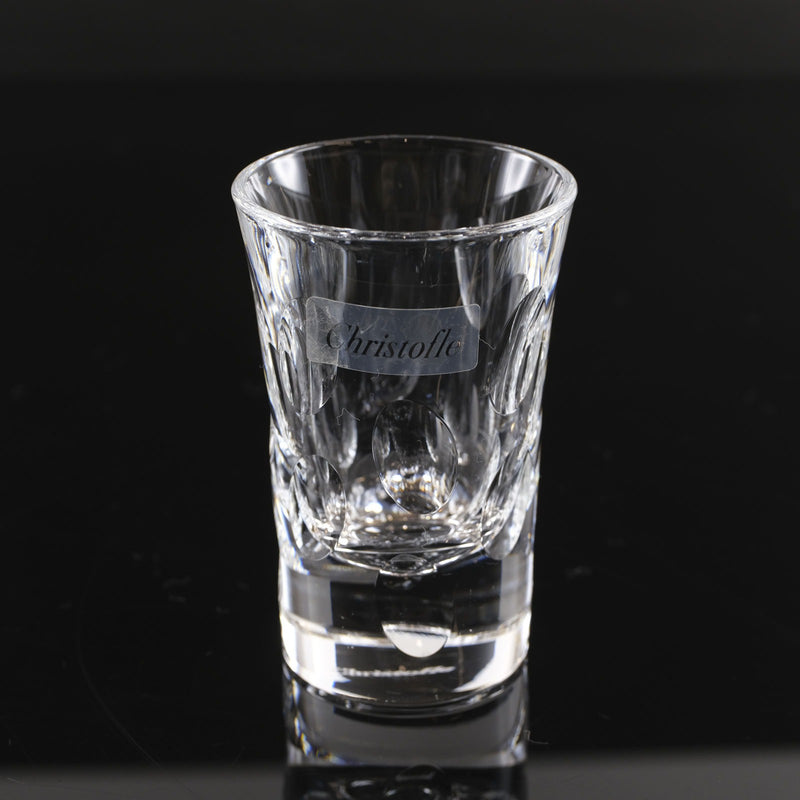 [Christofle] Christofuru Petit Glass/Show Glass x 4.4 × H6.9cm Vigera Clear Waterware s Rank
