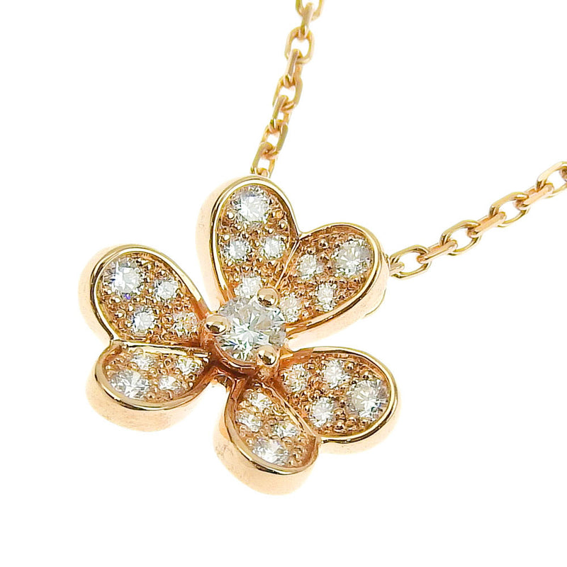 [VAN CLEEF & ARPELS] Van Clef & Arp Flavor Mini Flower 25P Diamond VCARP7RI00 K18 Yellow Gold x Diamond Gold Ladies Necklace SA Rank