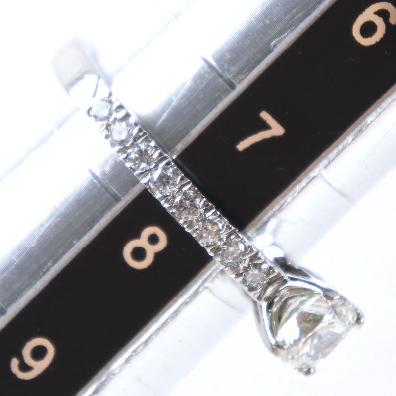 【TIFFANY&Co.】ティファニー
 ノヴォ クッションダイヤ リング・指輪
 Pt950プラチナ×ダイヤモンド 7.5号 0.40刻印 レディース リング・指輪
Aランク