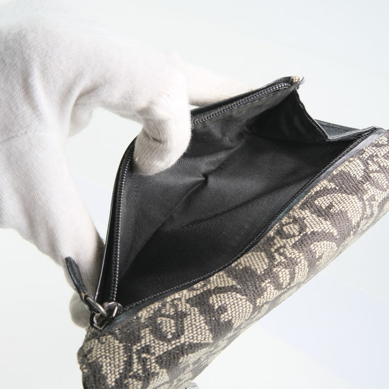 Dior】クリスチャンディオール トロッター サドル 三つ折り財布 
