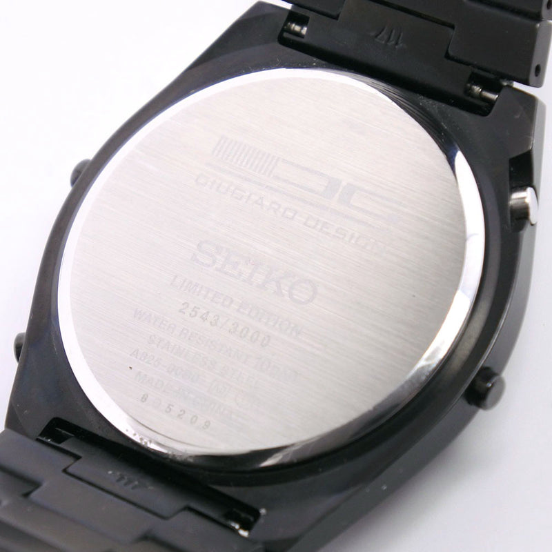 [Seiko]精工Jiuzian Aero Design 3000 Limited A825-00B0手表不锈钢Quartz数字显示男士手表A级