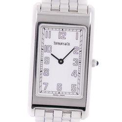 【TIFFANY&Co.】ティファニー
 クラシック 腕時計
 ステンレススチール クオーツ ユニセックス 白文字盤 腕時計
A-ランク