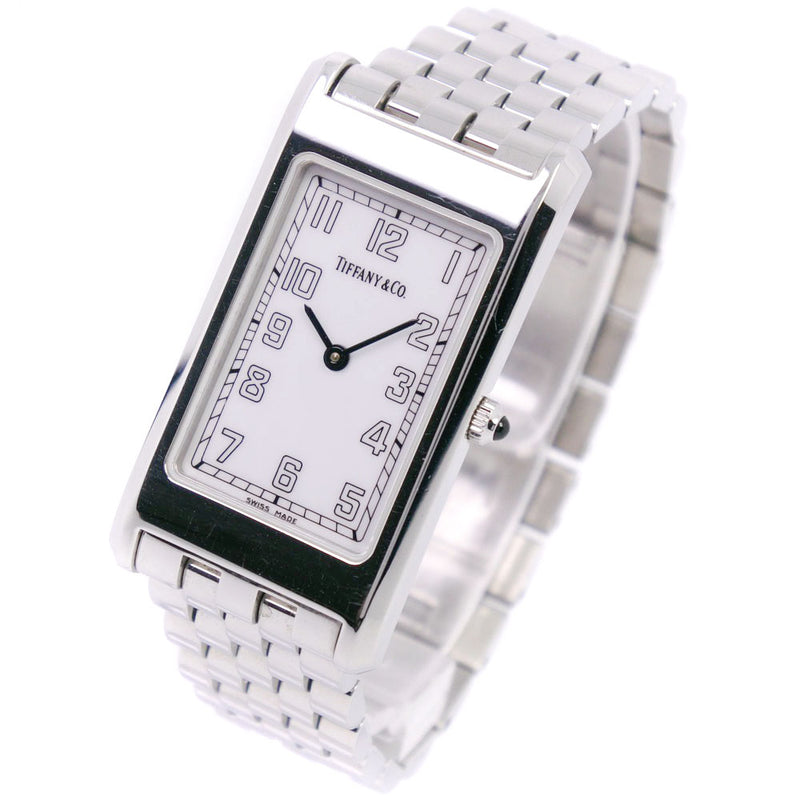 [TIFFANY & CO.] Tiffany Classic Watch Stainless Steel Quartz Unisex White Dial Dial Watch A-Rank