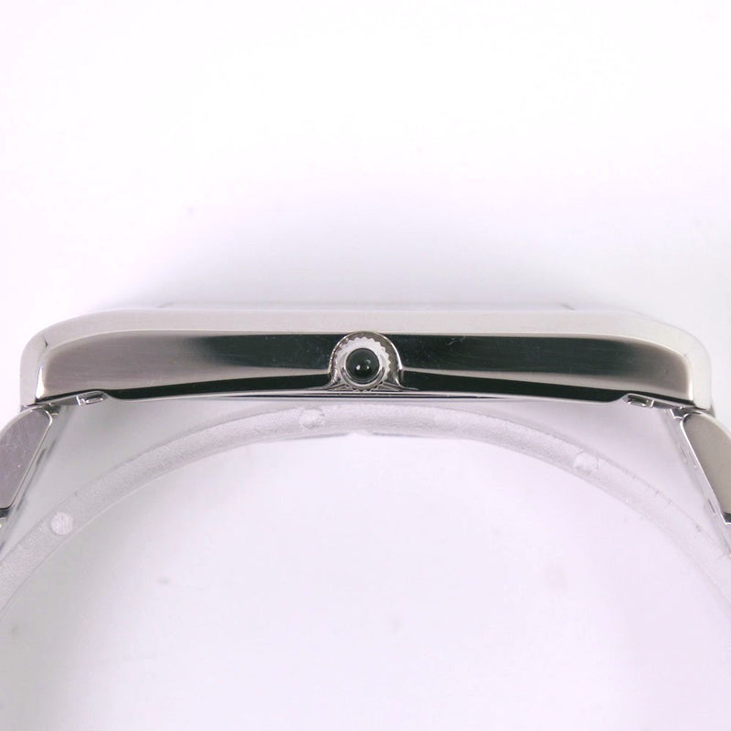 [Tiffany & Co.] Tiffany Classic Watch 스테인레스 스틸 쿼츠 유엔 화이트 다이얼 시계 A-Rank