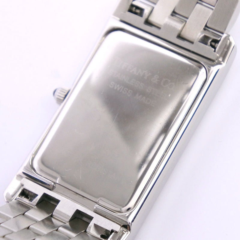 【TIFFANY&Co.】ティファニー
 クラシック 腕時計
 ステンレススチール クオーツ ユニセックス 白文字盤 腕時計
A-ランク