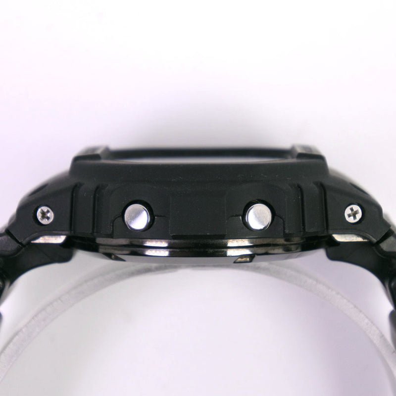 【CASIO】カシオ
 G-SHOCK PROTECTION GW-5000 腕時計
 ステンレススチール×ラバー ソーラー電波時計 デジタル表示 メンズ グレー文字盤 腕時計
A-ランク