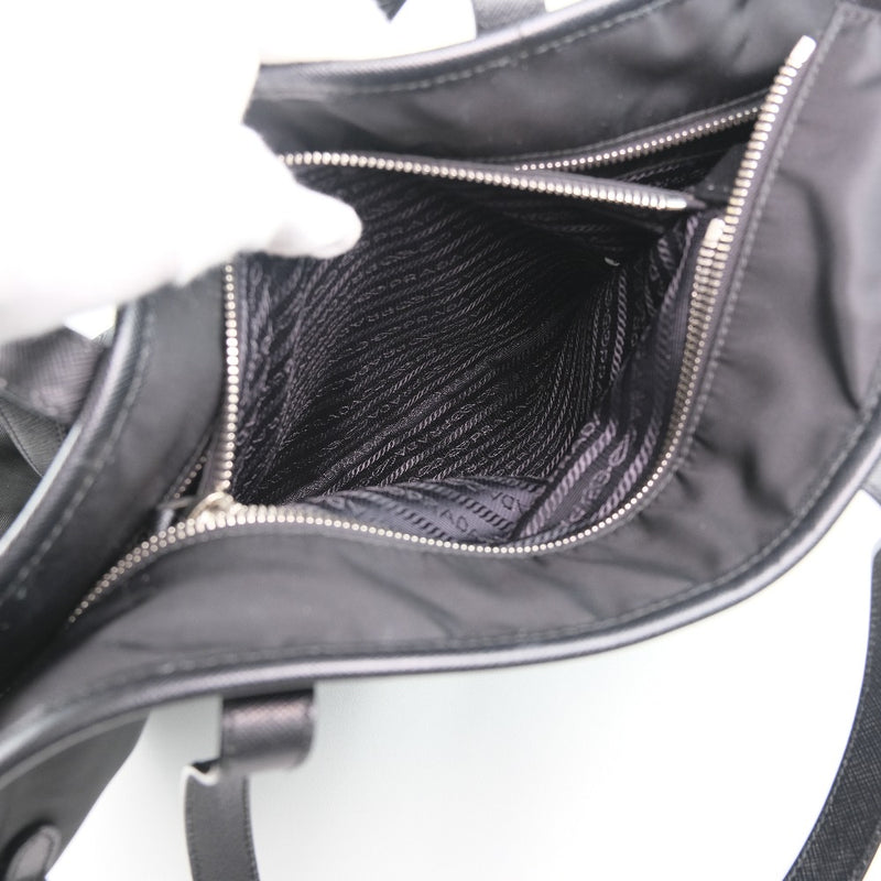 [PRADA] Prada 1BG401 Tote Bag Nylon Nero Black Unisex Tote Bag A-Rank