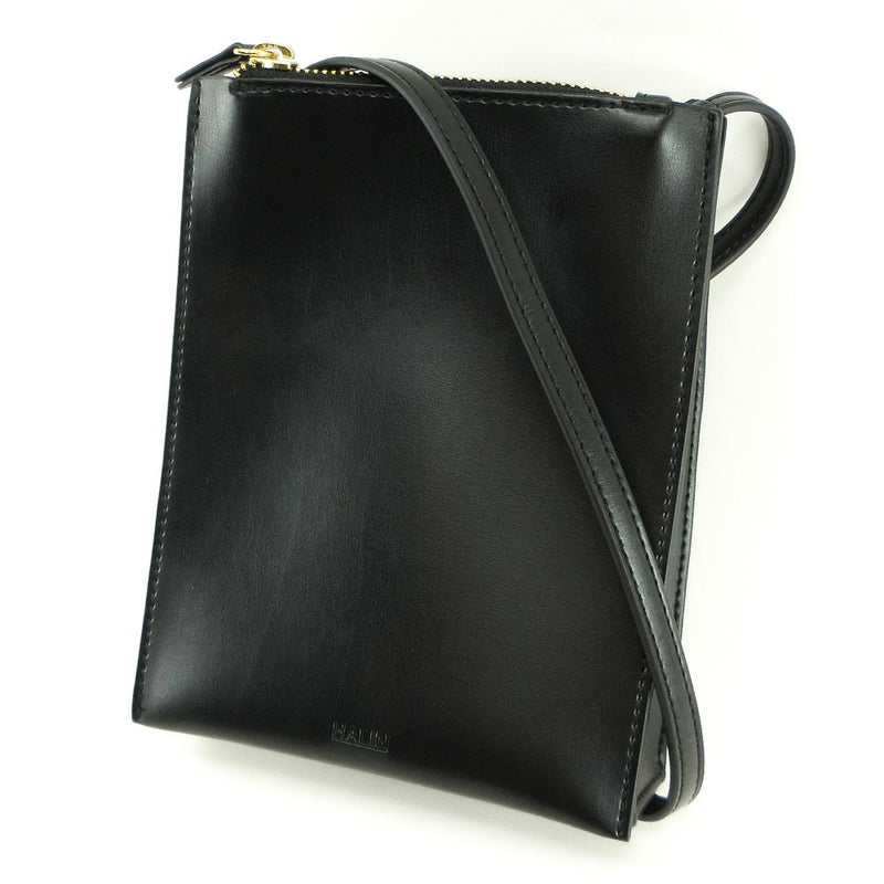 [Halin] Harin Simple Mini Shoulder Shoulder Bag Synthetic Leather Black Shoulder Bag S Rank