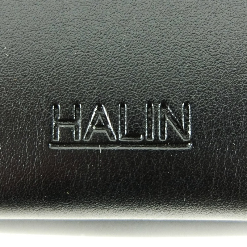 【HALIN】ハリン
 シンプルミニショルダー ショルダーバッグ
 合成皮革 ブラック ショルダーバッグ
Sランク