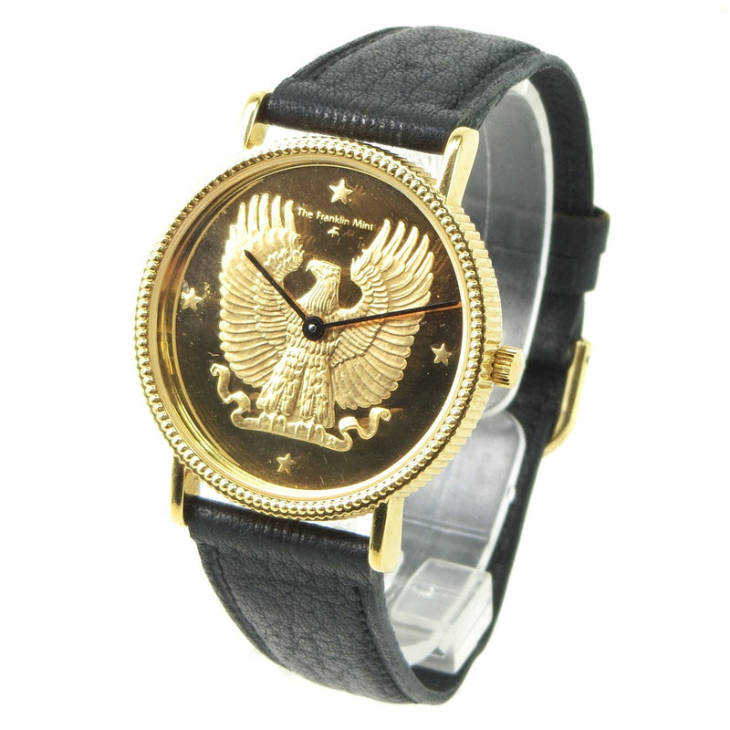 THE FRANKLIN MINT】フランクリンミント 金貨 ミント 腕時計 YG 