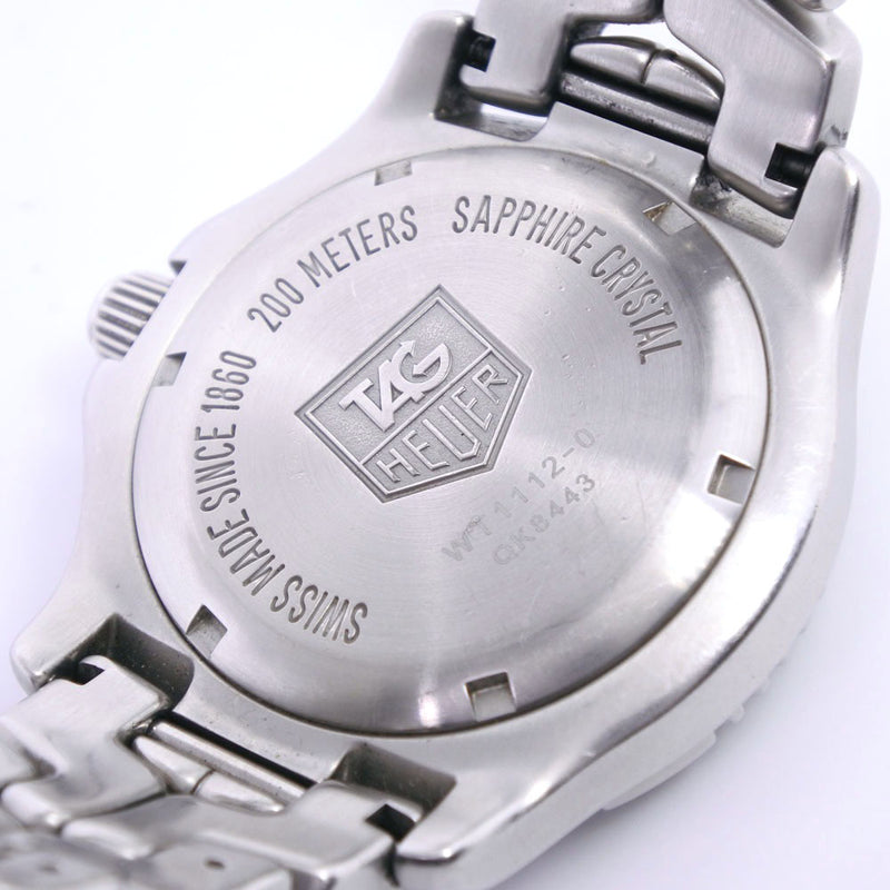 【TAG HEUER】タグホイヤー
 リンク WT1112-0 腕時計
 ステンレススチール クオーツ メンズ シルバー文字盤 腕時計