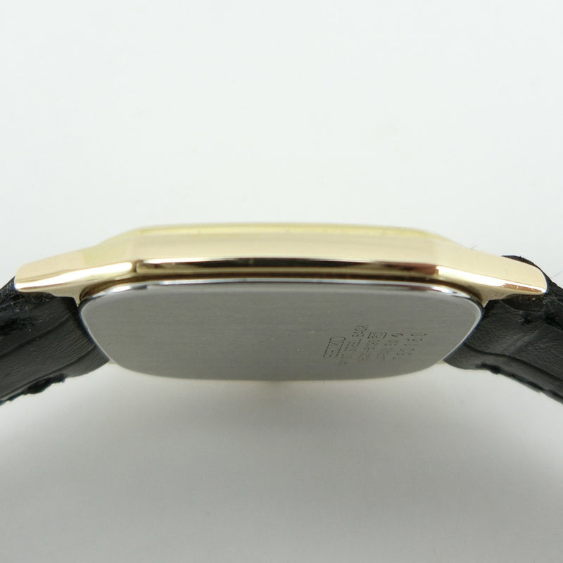 【SEIKO】セイコー
 ドルチェ Dolce 9521-5190 腕時計
 K14イエローゴールド×ステンレススチール クオーツ メンズ ゴールド文字盤 腕時計