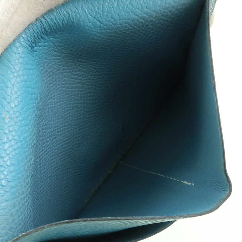 [Hermes] Hermes Kelly Wallet bi-plieja Vo Epson □ K-Engraved Flap Kelly Wallet Unisex B-Rank
