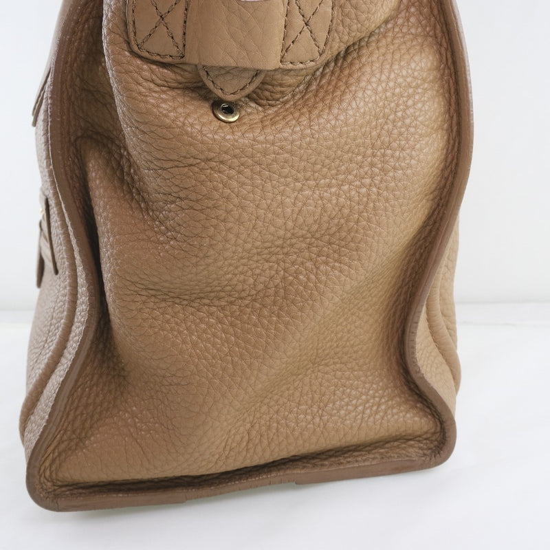 [CELINE] Celine Ragger Mini Shopper 165213GFL.04FG Handbag Leather Camel Beige Ladies Handbag