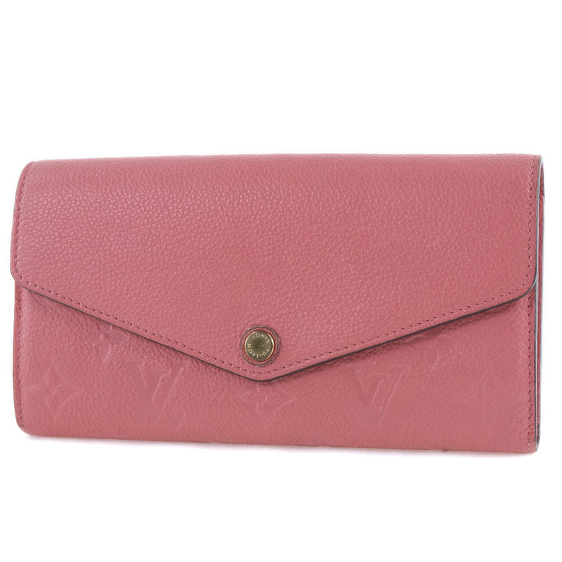 Louis Vuitton Empreinte Victorine Wallet in Red Pink