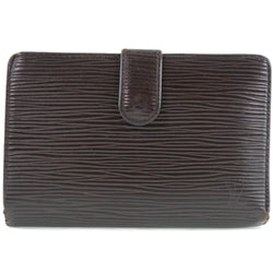 Louis Vuitton Black Epi Leather Small Card Holder Wallet - Yoogi's Closet