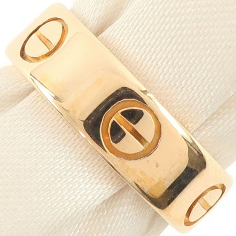 [Cartier] Cartier Love Ring / anillo K18 Oro amarillo No. 8.5 Ring de damas / anillo A-Rank