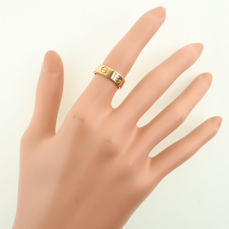 [Cartier] Cartier Love Ring / anillo K18 Oro amarillo No. 8.5 Ring de damas / anillo A-Rank