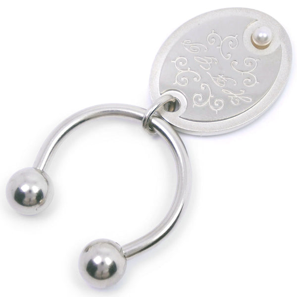 [Mikimoto] Mikimoto Keyling Pearl Keychain Pearl Unisex