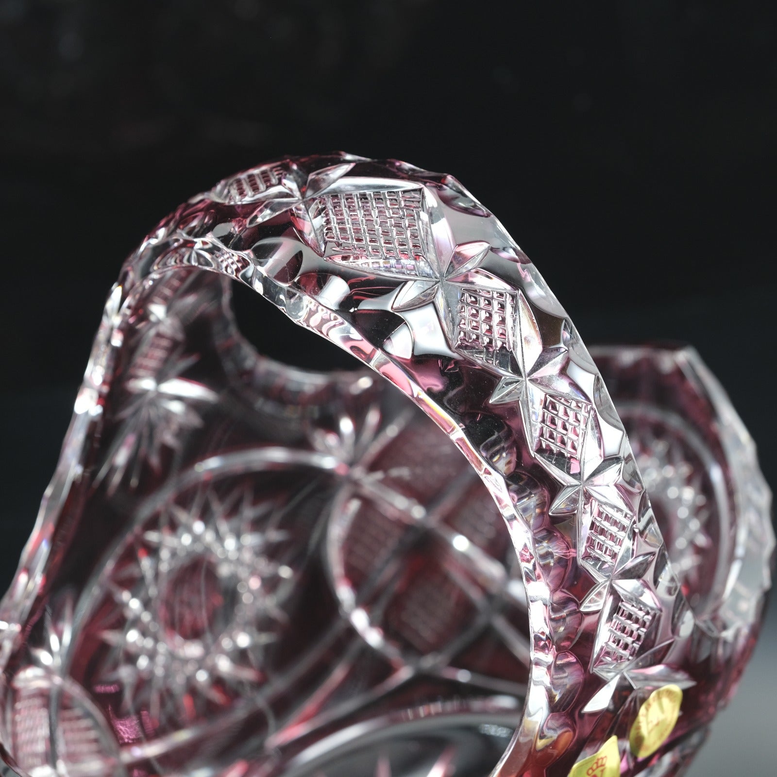 Nachtmann】ナハトマン バスケット(BLEIKRISTALL) 21.5×14.5×H19(cm