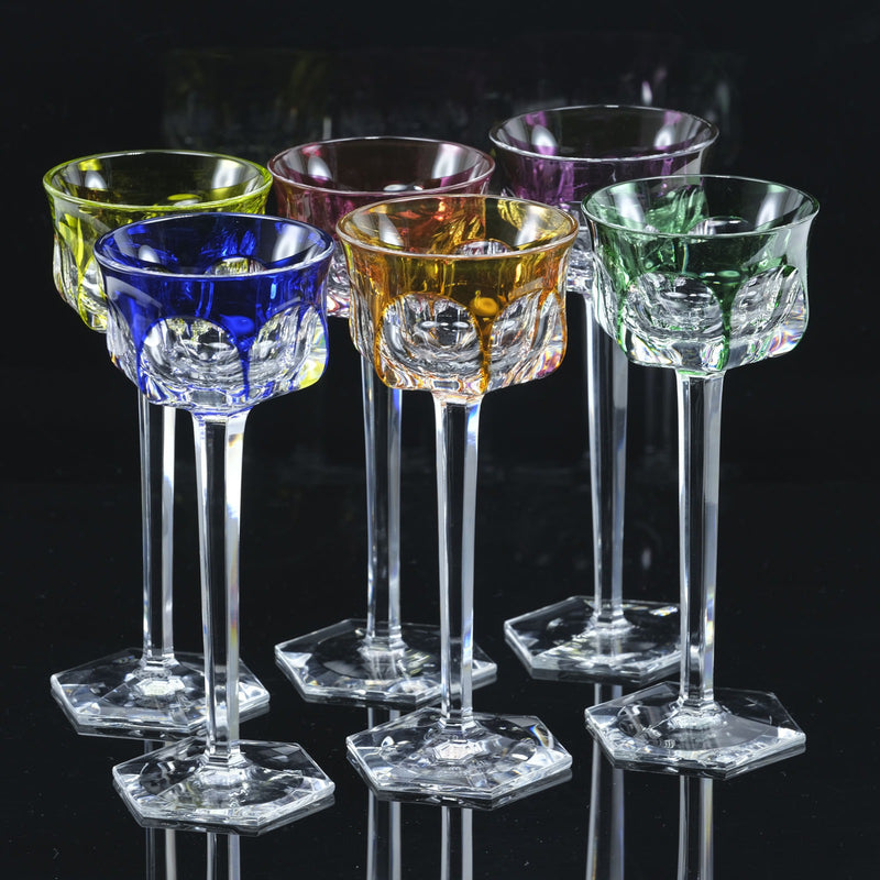 Baccarat] Baccarat Malmaison wine glass x 6 glass Crystal_ glass