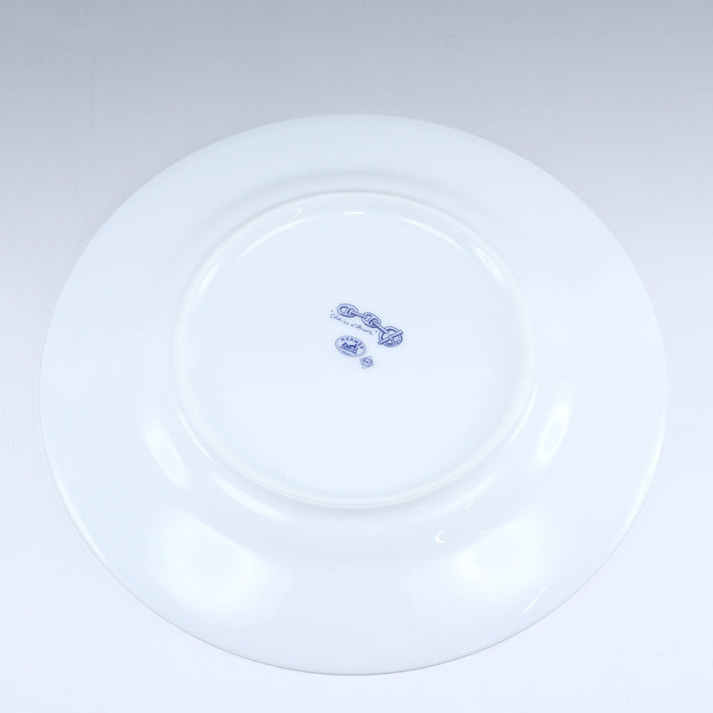 [Hermes] Hermes Shaene Dancle Plate 22.5cm Porcelana _ Cabella S Rank