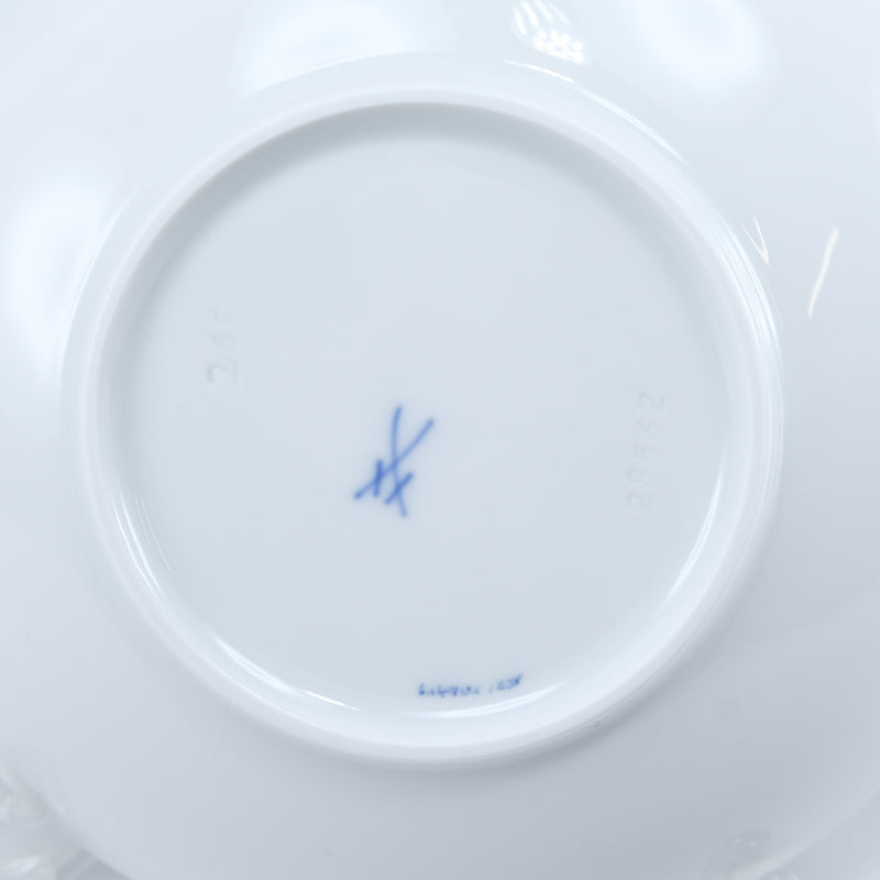 [Meissen] Meissen Blue Flower Coffee Cup & Saucer x 1 614701/28582 Parketball Porcelain Unisex 식탁 A+Rank