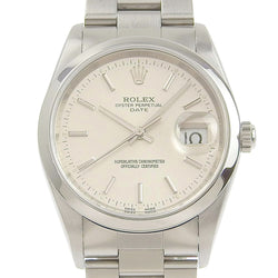 【ROLEX】ロレックス デイト オイスターパーペチュアル 15200 ステンレススチール 自動巻き メンズ シルバー文字盤 腕時計