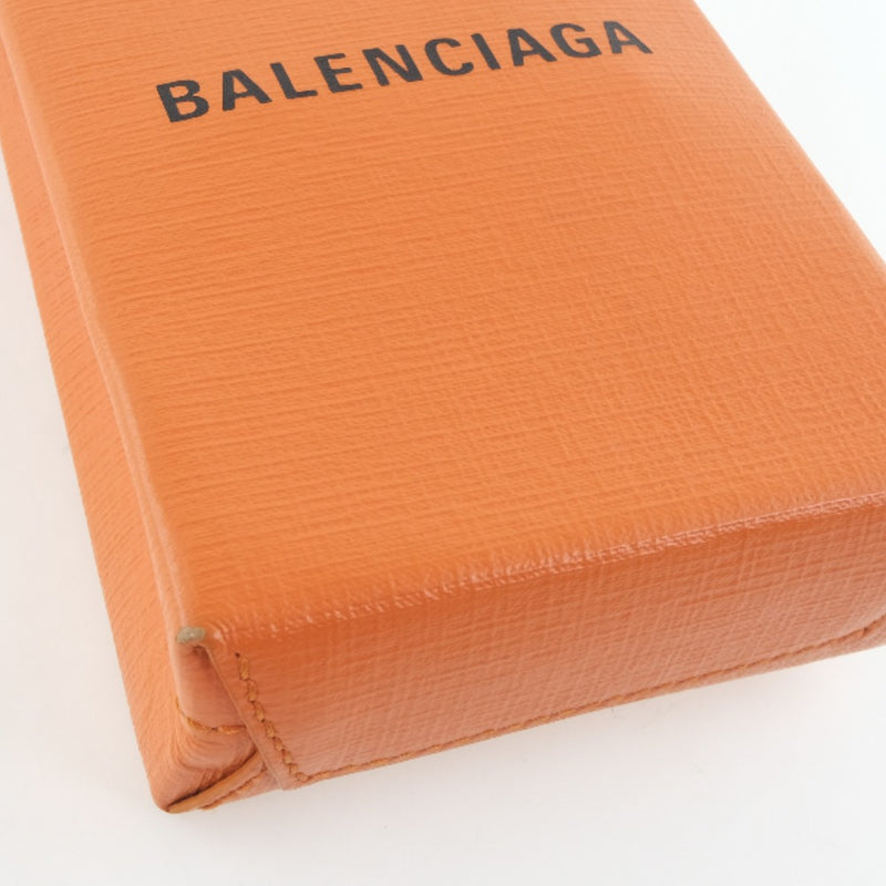 [Balenciaga] Balenciaga Shopping Fong Suportador 593826 Bolsa de hombro Becerro Naranja Bolso de hombro A-Rank