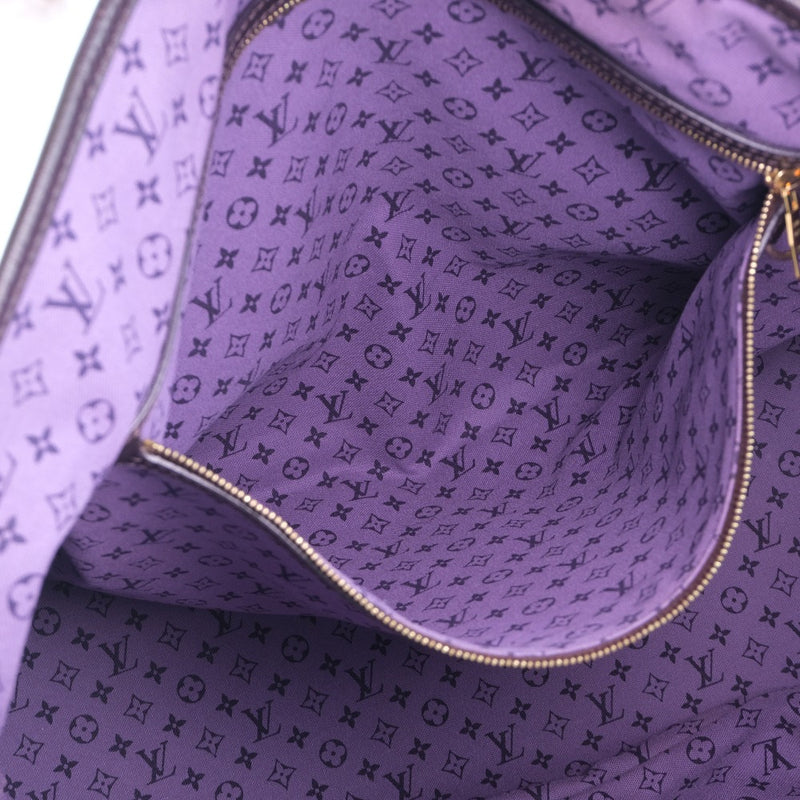 [Louis Vuitton] Louis Vuitton Kaba GM IL Line M93774 Bag Bag Canvas Green/Purple/Tea Fo1111 Bolsa Unisex grabada