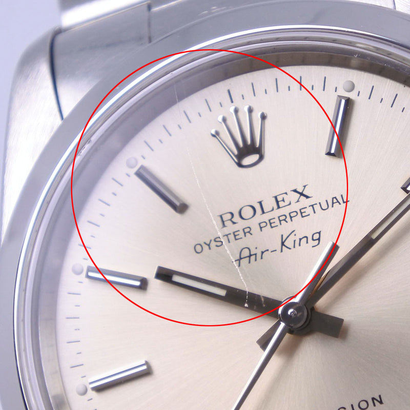 ROLEX】ロレックス エアキング 14000 ステンレススチール 自動巻き メンズ シルバー文字盤 腕時計 – KYOTO NISHIKINO