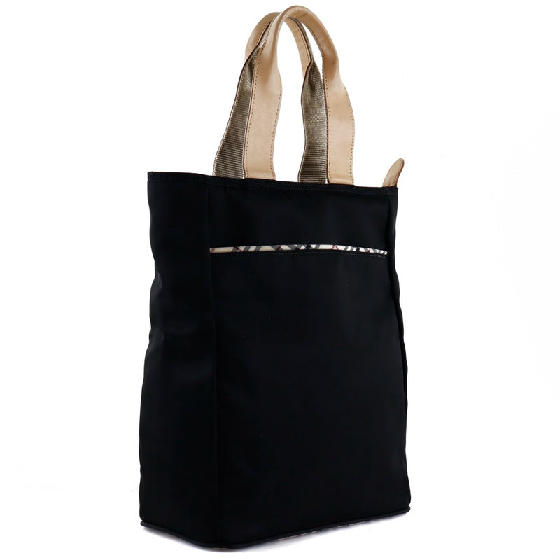 [BURBERRY] Burberry Novachech Nylon Black Ladies Tote Bag